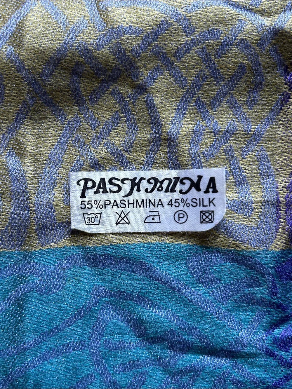 Pashmina Scarf with Silk